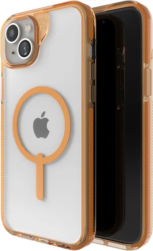 Vista 87 de ZAGG Gear4 Santa Cruz Snap Case para Apple iPhone 14, protección contra caídas D30 de hasta 13 pies (4 m), compatible con carga inalámbrica, parte
