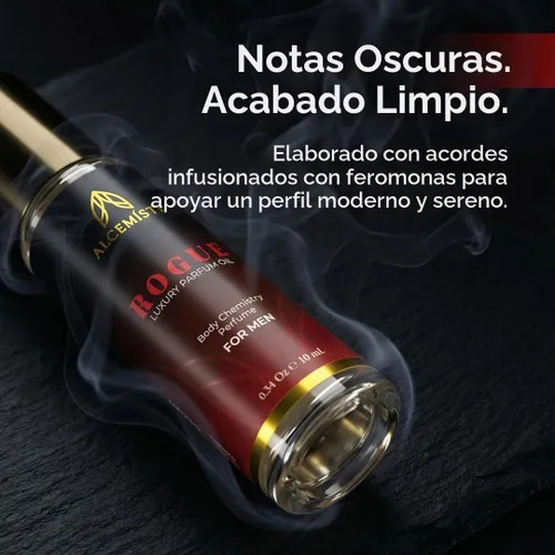 Vista 4 de Colonia de feromonas para hombres - Perfume de química corporal, madera