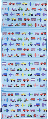 Vista 11 de Wildkin Alfombrilla de vinilo para siesta para niños, plegable, duradera, para guardería y preescolar