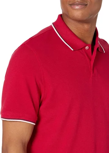 Vista 4 de Tienda Essentials Men's Slim-Fit Cotton Pique Polo Shirt
