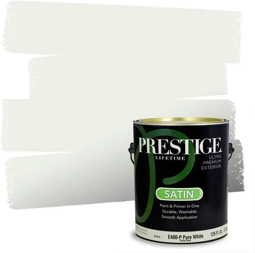 Vista 69 de PRESTIGE Paints - Pintura interior e imprimación en uno, 1 galón, cáscara de huevo, pimienta envejecida