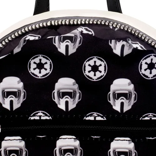 Vista 8 de Loungefly Star Wars Mochila de la colección Scout Trooper exclusiva de Tienda