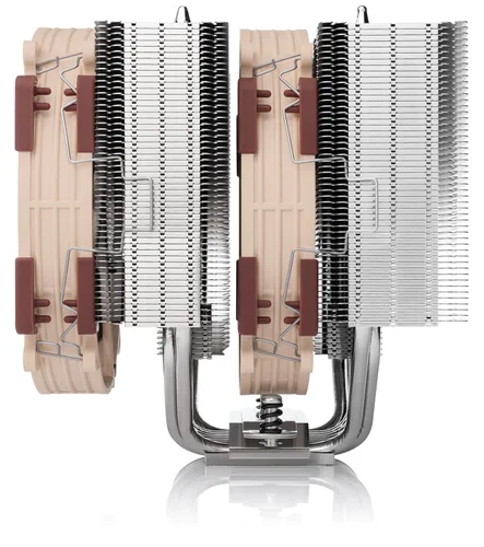 Vista 3 de Noctua NH-D15 G2, enfriador de CPU de doble torre, versión estándar completa recomendada para AMD AM5 e Intel LGA1851 / LGA1700 (marrón)