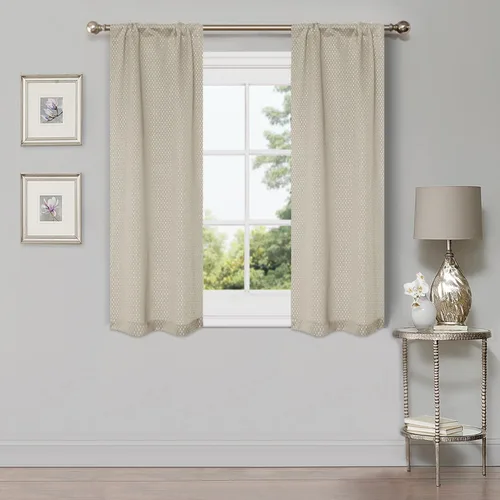 Vista 14 de BNM - Paneles de cortinas opacas para oscurecer la habitación con 6 ojales, cortinas perfectas para ventanas de cocina, dormitorio o sala de estar
