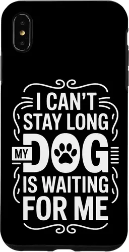 Vista 11 de I Cant Stay Long My Dog is Waiting for Me Pet Parent Case for iPhone 16
