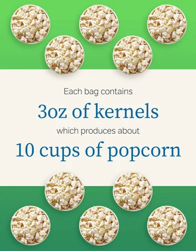 Vista 5 de Preferred Popcorn Palomitas de maíz Jalapeño para microondas, paquete de 36, sin OMG, 100% de grano entero sin gluten