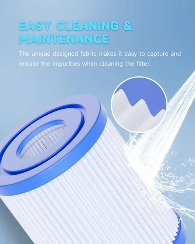 Vista 8 de AQUALTRA Filtro tipo I compatible con 58093/58511/58381, filtro de piscina sobre el suelo de 3.5 x 3.1 pulgadas, paquete de 6