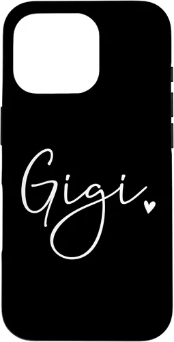 Vista 20 de Gigi Heart Graphic Grandma - Carcasa para iPhone 16