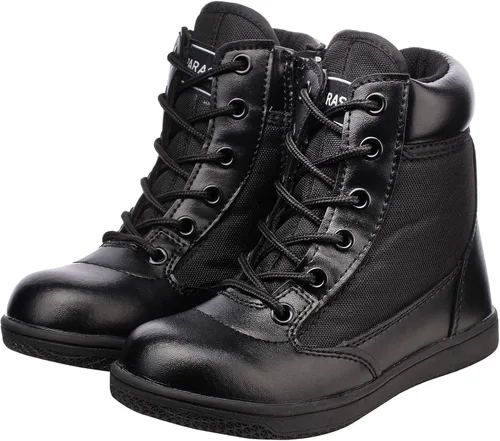 Vista 2 de zpllsbratos Botas de senderismo al aire libre para niños y niñas botas de senderismo para caminar