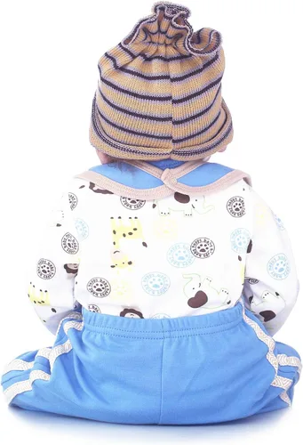 Vista 2 de Ropa de muñecas Reborn para bebé niño de 20 a 22 pulgadas, muñecas recién nacidas de 0 a 3 meses