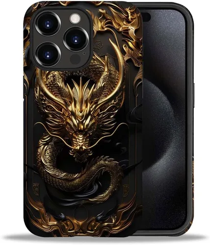 Vista 14 de CARLOCA Compatible con iPhone 12, Funda de Art Deco con patrón, TPU suave + PC duro 2 en 1, Funda protectora única con patrón, antiarañazos, TPU