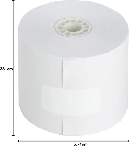 Vista 5 de Business Source Papel de recibo - Blanco