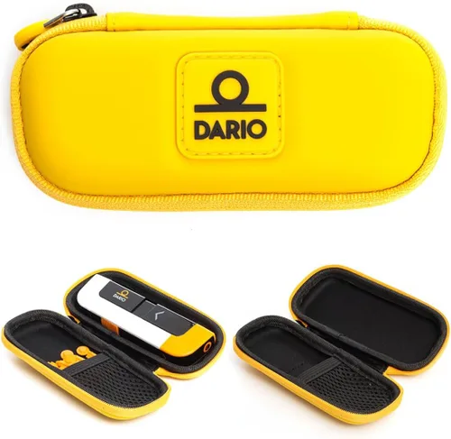 Vista 7 de Funda organizadora de viaje para control de diabetes, Lancetas y tiras de prueba