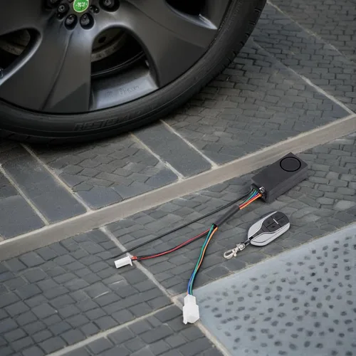 Vista 4 de Garneck Sistema de entrada sin llave para coche anti-motocicleta alarma eléctrica coche remoto alarma para motocicleta eléctrica bicicleta seguridad