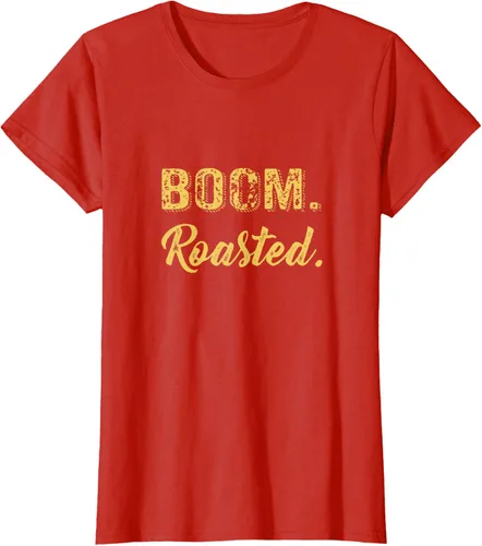 Vista 45 de Boom. Tostado. Camiseta