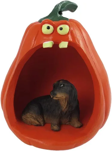 Vista 64 de Conversation Concepts Figura de Corgi galés de Halloween y calabaza Welsh Corgi Pembroke