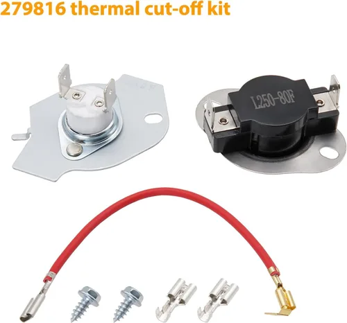 Vista 6 de WED5100HW2 WED5100HW3 WED5100HW1 Kit de elemento calefactor para secadora