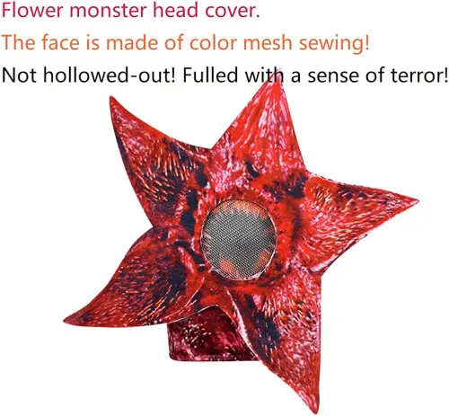 Vista 2 de JAZZMAD Costume for Kids Halloween Flower Monster Jumpsuit Outfits for Boys Girls 5-12Y