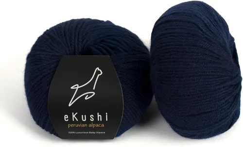 Vista 73 de 100% Hilo de Alpaca Baby para Tejer y Ganchillo - 1 Cono de Hilo Premium DK - Ligero, Hipoalergénico y Térmico Hecho en Perú - Ideal para Proyectos