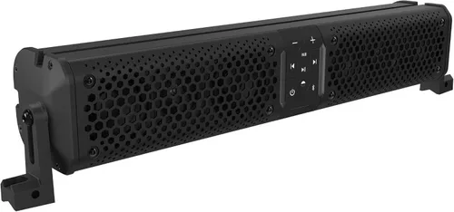 Vista 3 de Wet Sounds Stealth XT 6-B - Barra de sonido todo en uno IP67 a prueba de agua de 300 vatios amplificada con Bluetooth de 6 altavoces con control