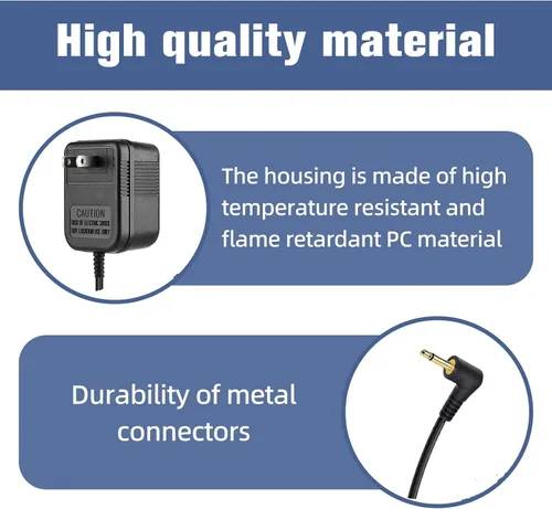 Vista 3 de Adaptador de corriente de 6 V compatible con Mr. Heater Big Buddy Heater MH18B F274800 F276127 F274830 F274865,6V DC para cable de alimentación