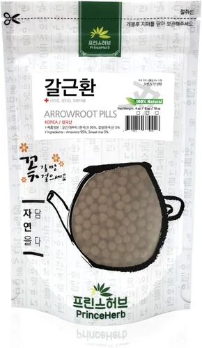 Vista 2 de [Píldoras medicinales de hierbas coreanas] 100% píldoras de raíz de flechas naturales