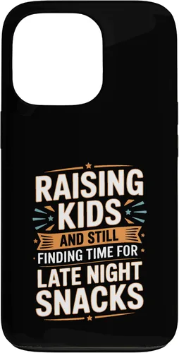 Vista 10 de Raising Kids and Still Finding Time for Late Night Snacks Case for iPhone 17