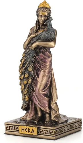 Vista 4 de Veronese Design Figura miniatura de los dioses griegos (Hera, Bronce)
