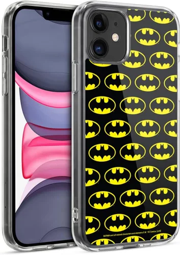 Vista 379 de Head Case Designs Funda de gel con licencia oficial de Batman DC Comics Bat Signal Logos [protección de grado militar] compatible con Apple iPhone 7