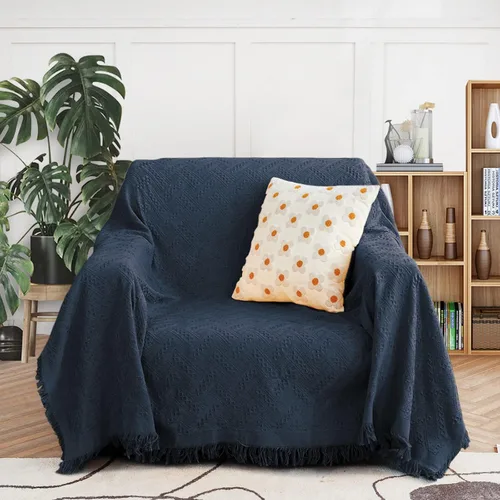 Vista 17 de MEETSKY Fundas para Sofá Cubiertas para Sofá Pequeño Fundas para Sofá para Loveseat/Silla/Futón Reclinable Protector de Sofá Lavable Decorativo