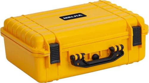 Vista 10 de MEIJIA Funda protectora impermeable IP67 portátil para todo tipo de clima, funda rígida para cámara con espuma personalizable, protección perfecta