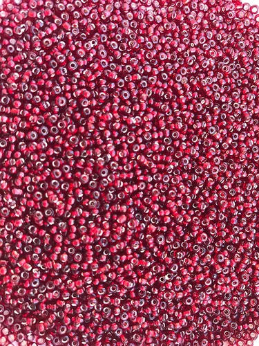 Vista 15 de Tamaño de las cuentas de semillas: 11/0 50 gr / 1.76 oz (ámbar plateado forrado)