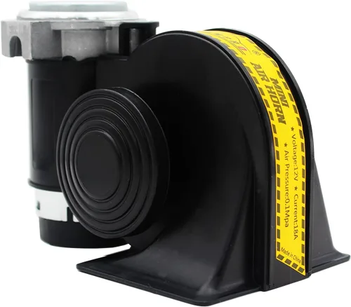 Vista 2 de GAMPRO Bocina de aire compacta para automóvil con bocina de camión compresor para cualquier vehículo de 12 V y motocicletas..