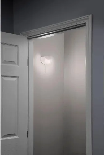 Vista 4 de Lithonia Lighting Luz de techo LED de montaje empotrable de 7 pulgadas con sensor de movimiento, 120 voltios, 10 vatios, clasificada para zonas