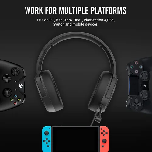 Vista 6 de BINNUNE - Auriculares para juegos para PS4 PS5 PC Xbox One Playstation 4 Xbox 1 auriculares para juegos con micrófono auriculares con micrófono