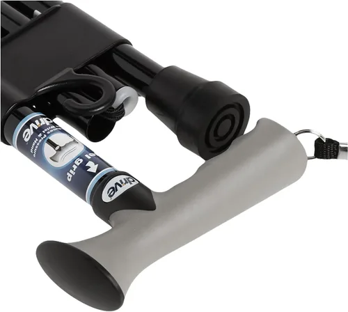 Vista 5 de Drive Medical Adjustable Lightweight Folding Canes with Gel Hand Grip