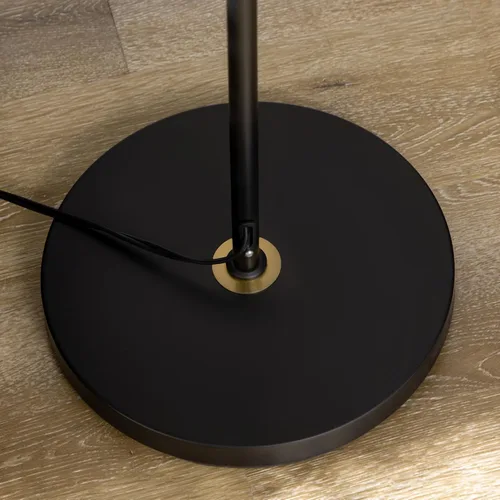 Vista 9 de HOMCOM Lámparas de pie ajustables para sala de estar, brazo de equilibrio
