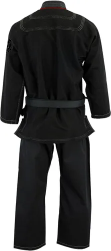 Vista 2 de PFG - BJJ - Kimono de algodón puro para niños y adultos, unisex, pesado GSM de algodón puro