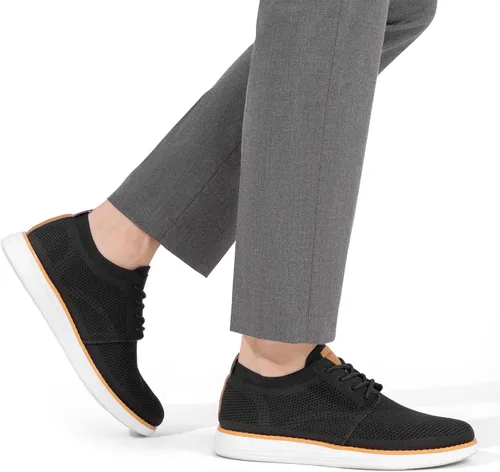 Vista 8 de Bruno Marc Zapatillas de malla para hombre Oxfords ligeras