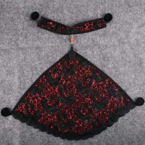 Vista 3 de Ropa interior sexy Cheongsam para mujer, uniforme de pavo real, bordado de encaje, lencería para cosplay