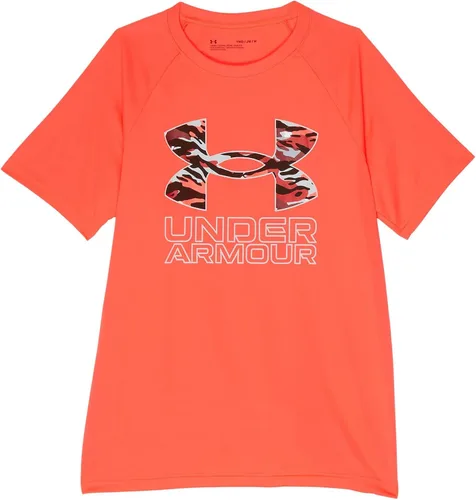 Vista 44 de Under Armour Camiseta de manga corta Tech Hybrid con estampado para niños
