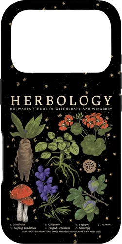 Vista 30 de Harry Potter Herbology Mandrake Herbs Diagram - Carcasa para iPhone 17