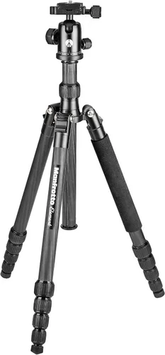 Vista 8 de Manfrotto Element Traveller - Kit de trípode pequeño de aluminio de 5 secciones con cabeza esférica 5-Section, 32 Cm Folded, 143 Cm Max, 1.15 Kg
