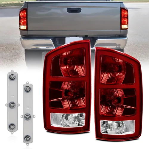 Vista 11 de Nilight Faros para 2002 2003 2004 2005 Ram 1500 2500 3500 Camión, Juego de Montaje de Faros Conductor y Pasajero, Reemplazo de Faros, Carcasa Negra