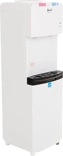 Vista 4 de Avanti Dispensador de enfriador de agua de carga superior, capacidad para botellas de 3 y 5 galones con depósito de acero inoxidable, temperatura