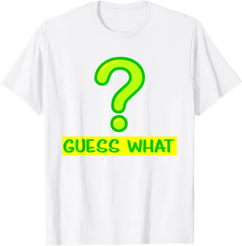 Vista 84 de Question Mark playera Guess What playera, hombre XL, Púrpura