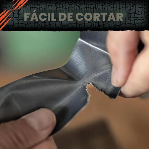 Vista 5 de T-REX Cinta adhesiva extra ancha, 2.83 pulgadas x 25 yardas, gris plomizo Pavonado