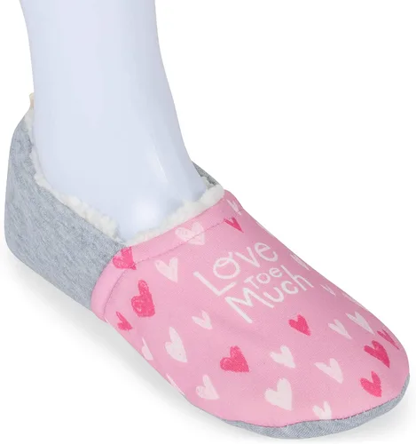 Vista 2 de DEMDACO - Zapatillas de forro polar con suela suave para mujer