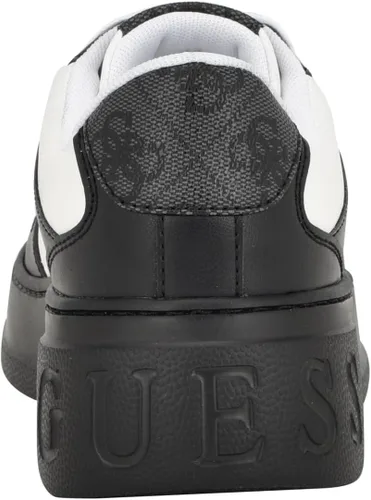 Vista 3 de GUESS US Cleva Logo - Tenis bajos para mujer, Wht Floral