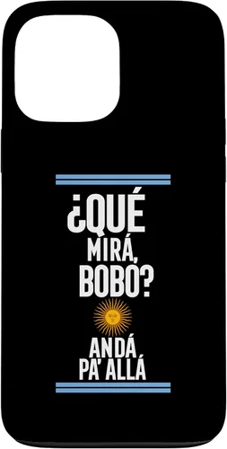 Vista 24 de iPhone 16 Qué Miras Bobo - Funda Mirabobo, Quemira Mirá